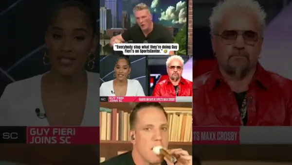 Guy Fieri Crashes ESPN, Talks Raiders!