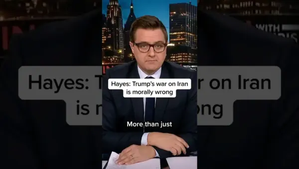 Hayes: Trump’s Iran War Plans Are Morally Wrong