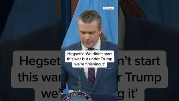 Hegseth: US Won’t Back Down in Iran Conflict