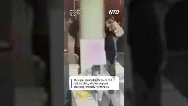 Hero ICE Agent Rescues Toddler’s Life at JFK