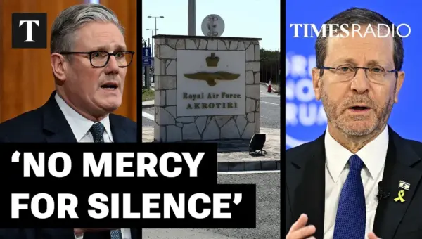 Herzog Criticizes UK Stance on Iran, Cites Cyprus Attack