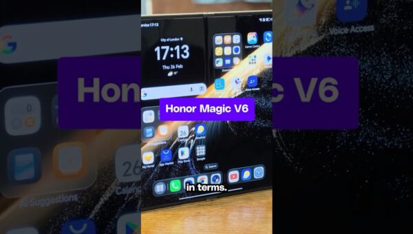 Honor Magic V6: Thinnest Foldable With Massive Battery