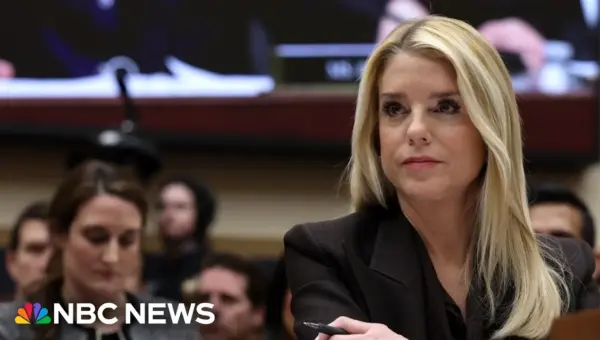 House Oversight Subpoenas Pam Bondi Over Epstein Files