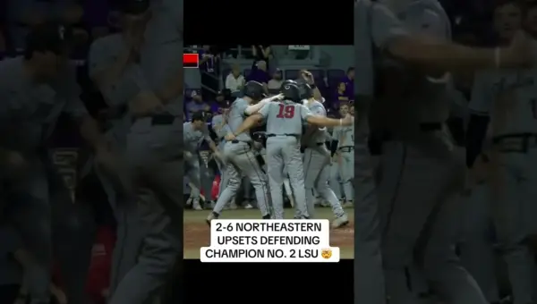 Huskies EXPLODE for 10 runs, stun LSU Tigers!