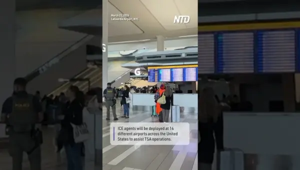 ICE Agents Bolster TSA Security at LaGuardia Amidst New Measures