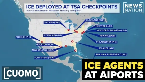 ICE Agents Deploy to Airports Amid Shutdown Chaos