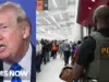 ICE Agents in Airports Spark Political Firestorm