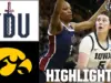 Iowa Survives Knights’ Upset Bid, 56-48