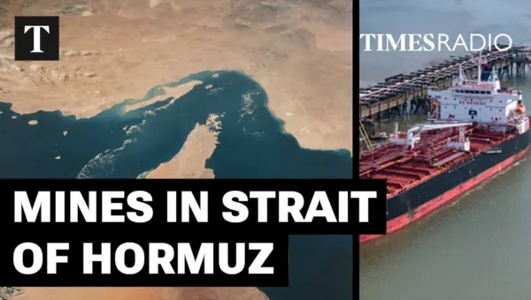 Iran Mines Strait of Hormuz, Raising Global Oil Fears