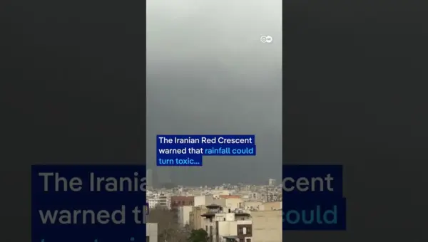 Iran Warns of Toxic Rain After Israeli Strike on Oil Depot
