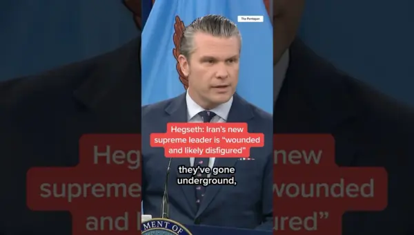 Iran’s New Leader Reportedly ‘Wounded and Disfigured,’ Pentagon Claims