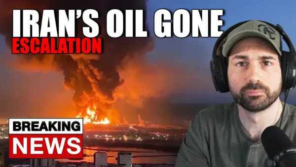 Iran’s Oil Infrastructure Burns: A Strategic Gamble Unfolds