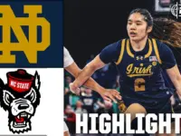 Irish Dominate NC State, Eye ACC Semis vs. Duke