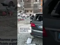 Israel Strikes Lebanon After Hezbollah Missile Barrage