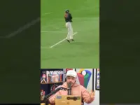 Japan Coach Takes Two Line Drives in Spring Training Opener!