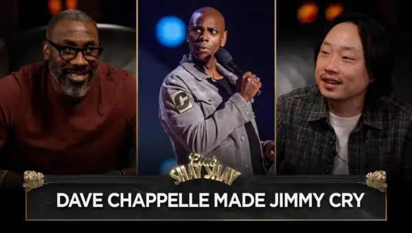 Jimmy O. Yang Cries After Meeting Hero Dave Chappelle