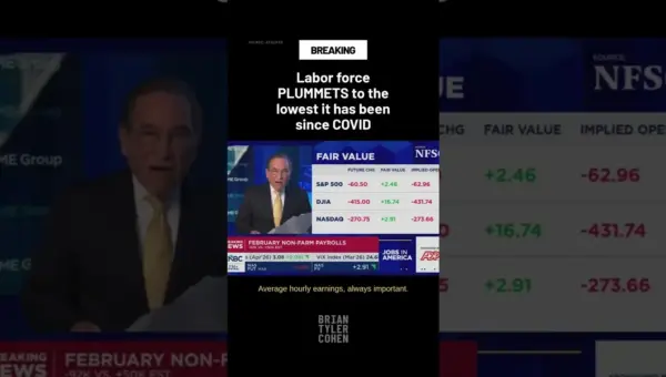 Jobs Report Shock: Labor Force Plummets to Post-COVID Lows