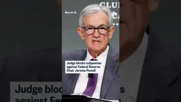 Judge Blocks Subpoenas Against Fed Chair Powell