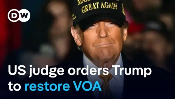 Judge Blocks Trump’s VOA Shutdown, Orders Staff Rehire