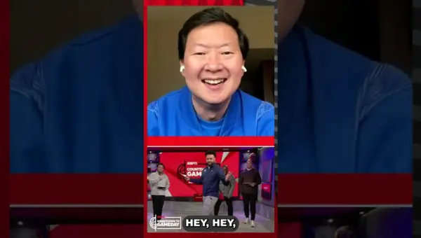 Ken Jeong’s UNC Jab Sparks Hilarious On-Air Exchange