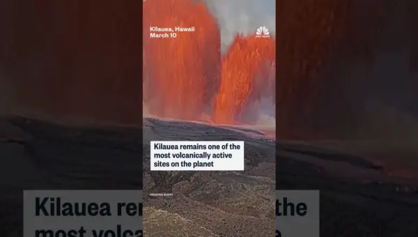 Kīlauea Erupts: Lava Fountain Reaches 1,000 Feet