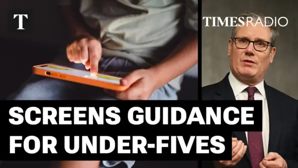 Limit Screen Time for Under-Fives to One Hour, New Guidance Urges