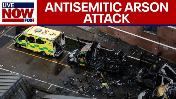 London Ambulances Torched in Suspected Antisemitic Hate Crime