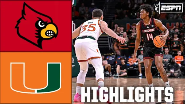 Louisville Upsets Miami 92-89 in Thriller!