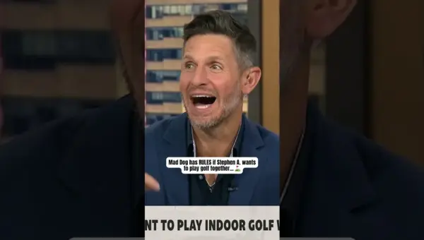 Mad Dog Challenges Stephen A. to Golf Showdown!