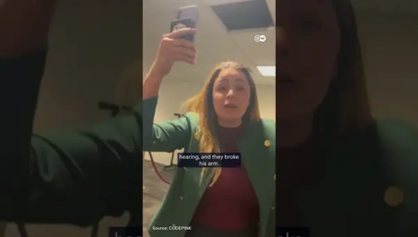 Marine Veteran Ejected for Iran War Protest at Senate Hearing