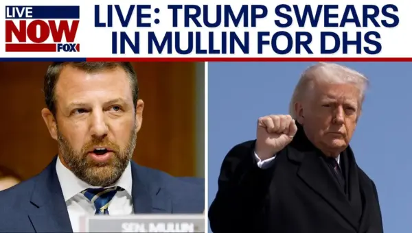 Markwayne Mullin Sworn In as DHS Secretary Amidst Border Security Focus