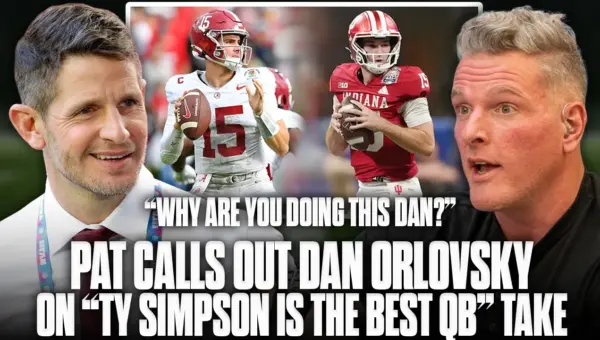 McAfee Rips Orlovsky’s QB1 Take: “Ty Simpson Is #1!”