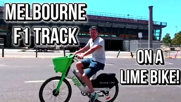 Melbourne F1 Track Opens for Cyclists: A Smooth Ride with a Few Scrapes