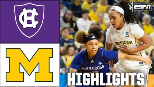 Michigan Dominates Holy Cross 83-48 in NCAA Opener