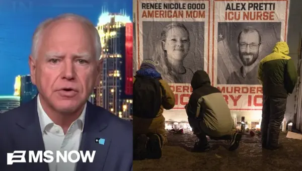 Minnesota Governor Vows ‘Never Forget’ at ‘No Kings’ Rally