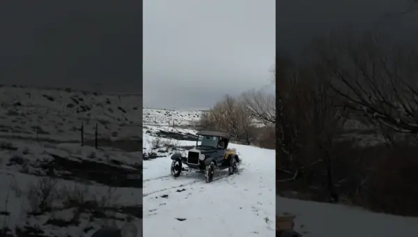 Model T Conquers Snow: A Century-Old Trick Still Works
