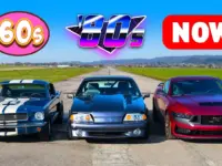 Mustang Generations Clash: The Ultimate Drag Race!