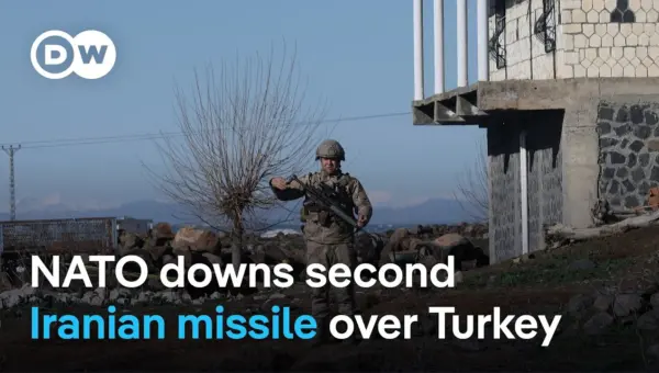 NATO Confirms Downing Second Iranian Missile Over Turkey
