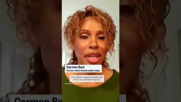 Officer Rides Car Hood in Wild Oklahoma Pursuit