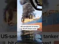 Oil Tanker Catches Fire Near Oman, Crew Evacuated