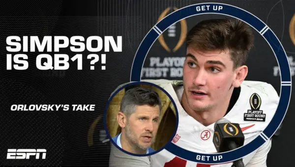 Orlovsky’s Bold Claim: Ty Simpson is QB1 Over Mendoza