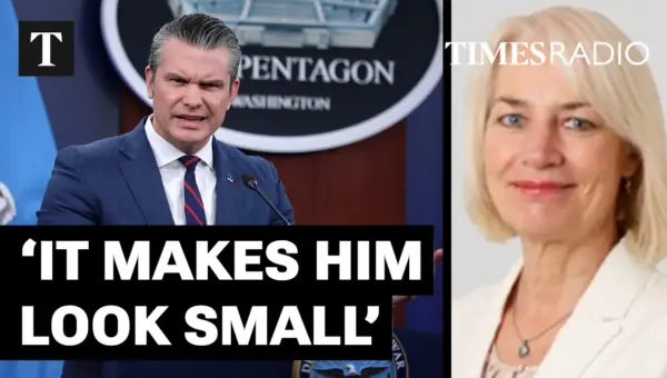 Pentagon Chief Bars Press Over Photos, Critics Say It Looks ‘Small’