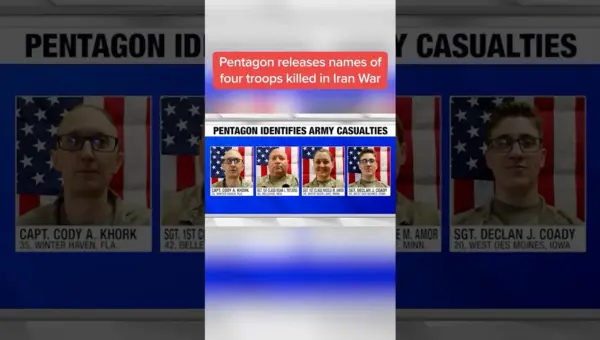 Pentagon Names 4 US Troops Killed in Kuwait Drone Attack