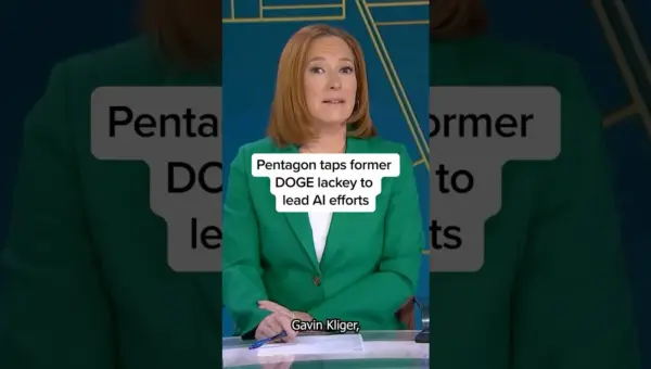Pentagon Taps Ex-DOGE Official for Top AI Role Amid Scrutiny
