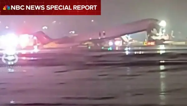 Plane Collides With Vehicle at NYC Airport, Four Injured