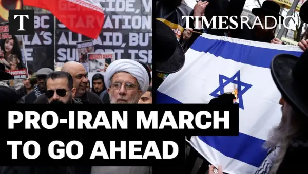 Pro-Iran March Proceeds Despite UK Minister’s Objections