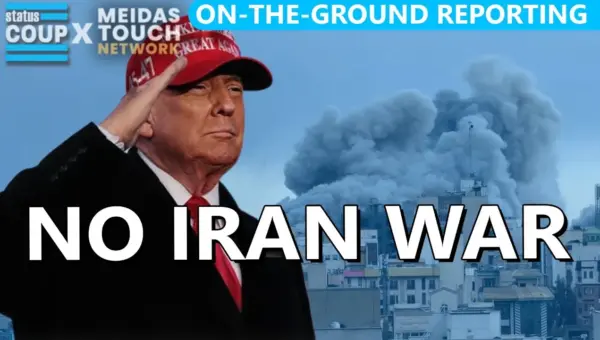 Protesters Rally Against Potential Trump-Fueled Iran War