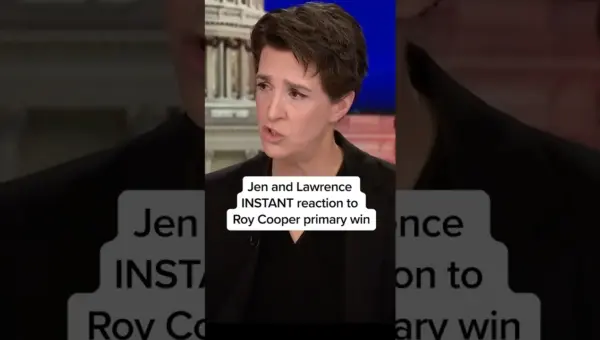 Psaki, O’Donnell Weigh In On Roy Cooper’s Primary Victory