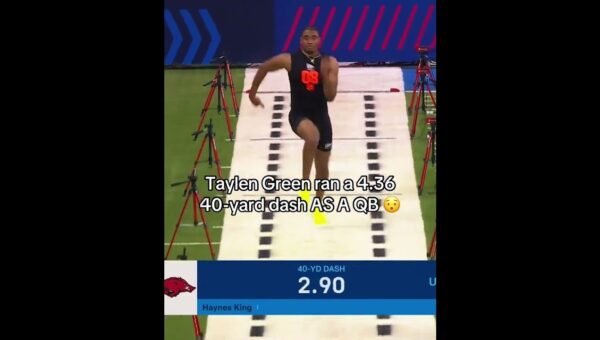 QB Shatters Combine Record with Blazing Speed