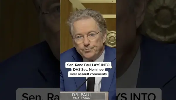 Rand Paul Confronts DHS Nominee Over Past ‘Assault’ Remarks